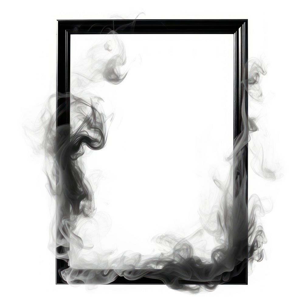 Smoke abstract window white.