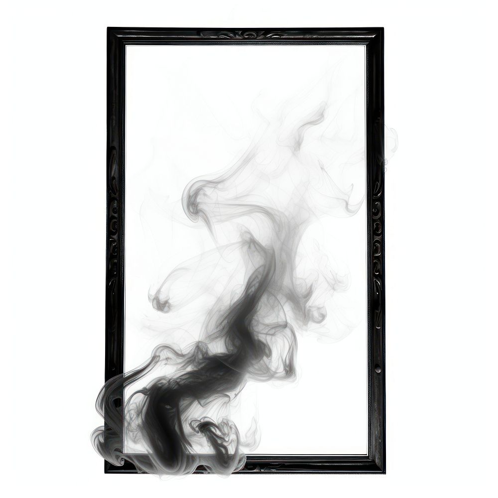 Smoke abstract white black.