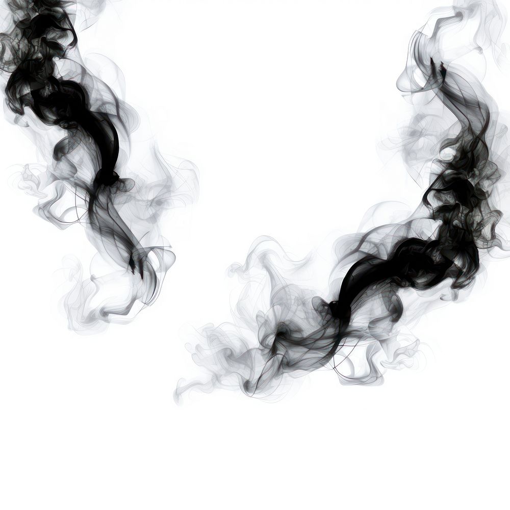 Abstract smoke of holly backgrounds shape black.