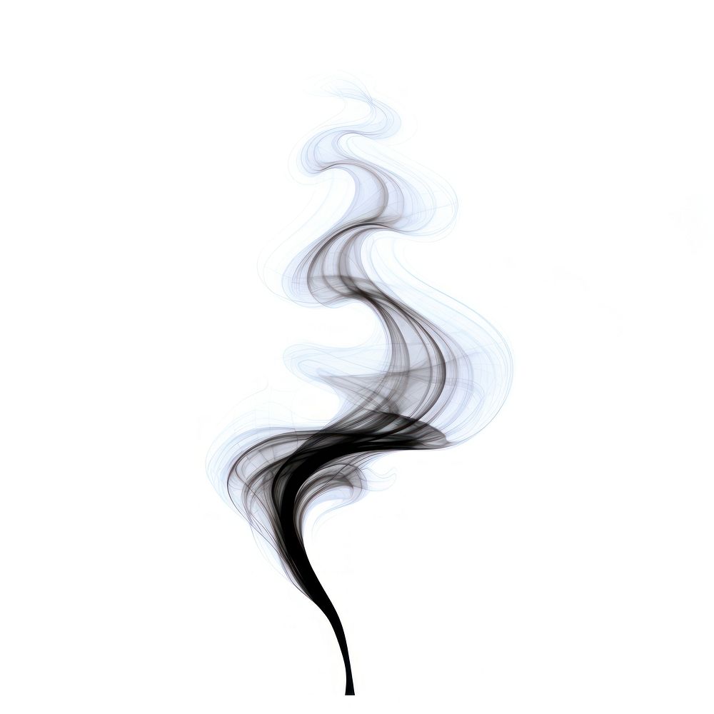 Abstract smoke of lamp white white background chandelier.