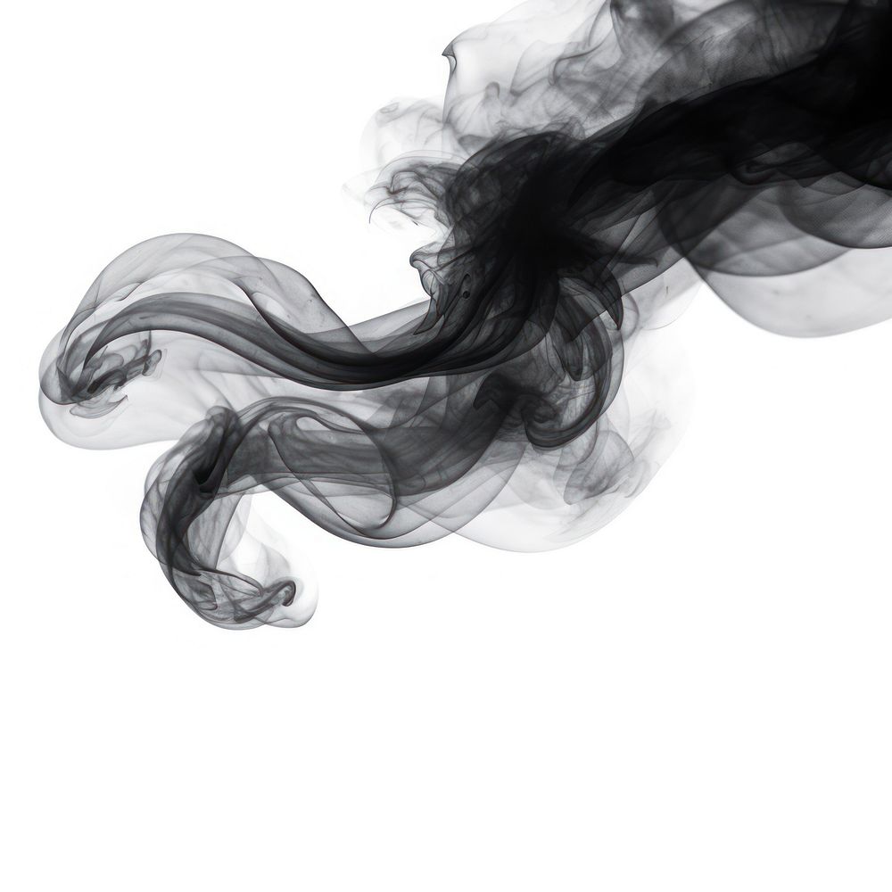 Abstract smoke of spiral backgrounds black white background.