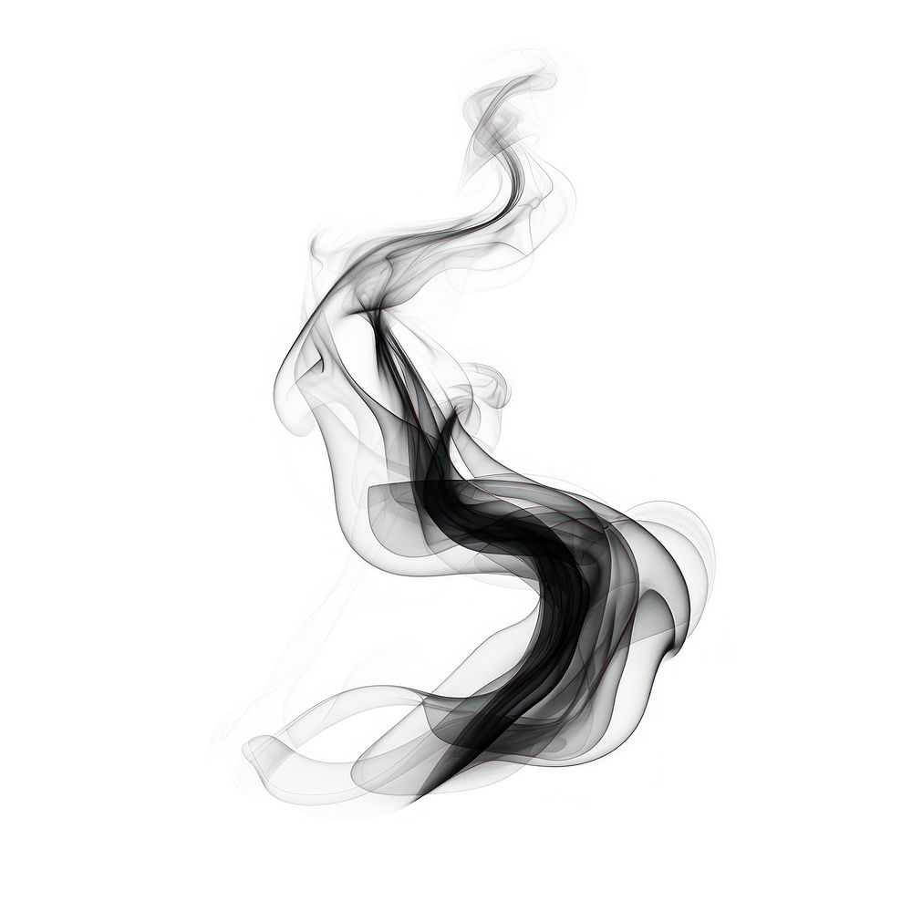 Abstract smoke of star black white background creativity.