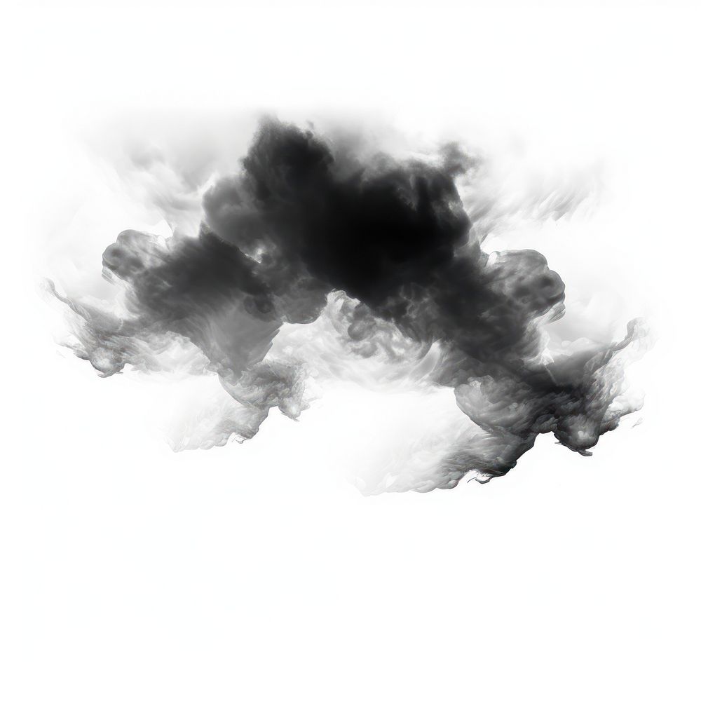 Abstract smoke of storm supercell backgrounds white black.