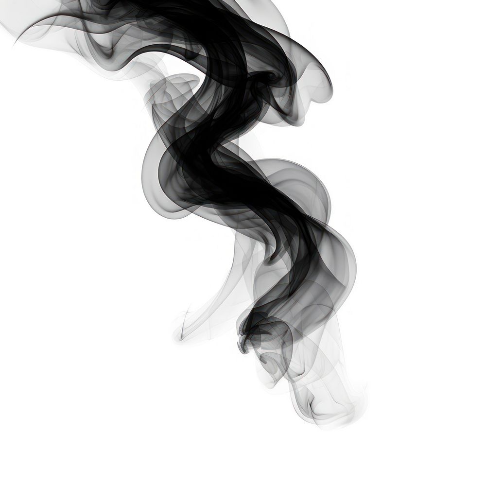 Abstract smoke of rotating backgrounds black white.