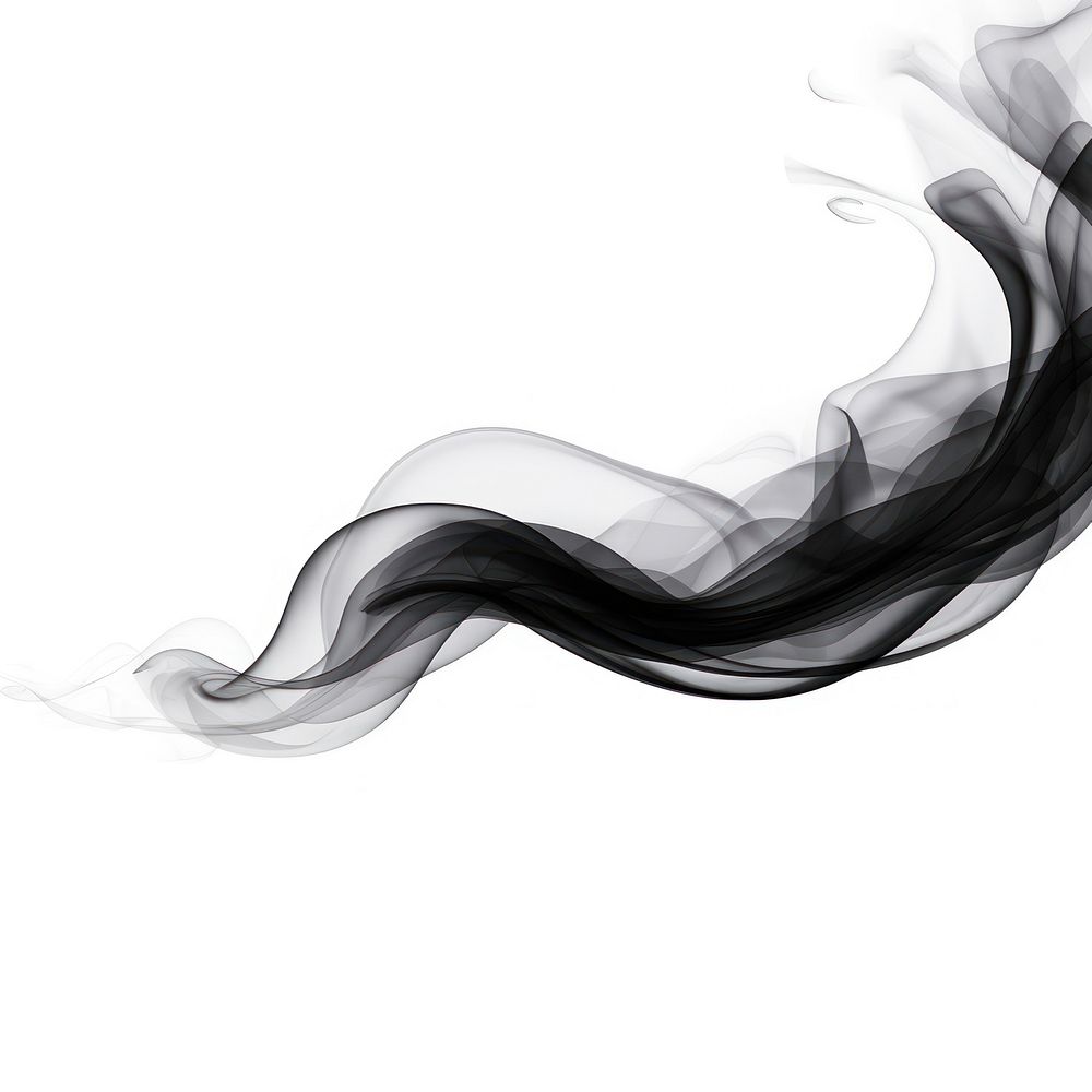 Abstract smoke of Tornado backgrounds black white.