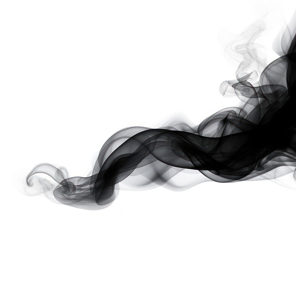 Abstract smoke of tornado backgrounds black white.