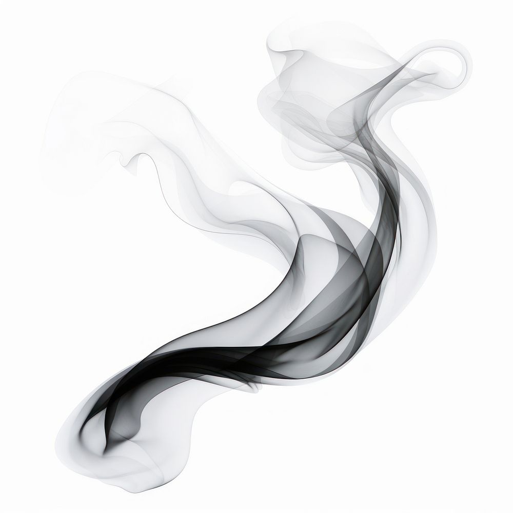 Abstract smoke of backgrounds shape white.