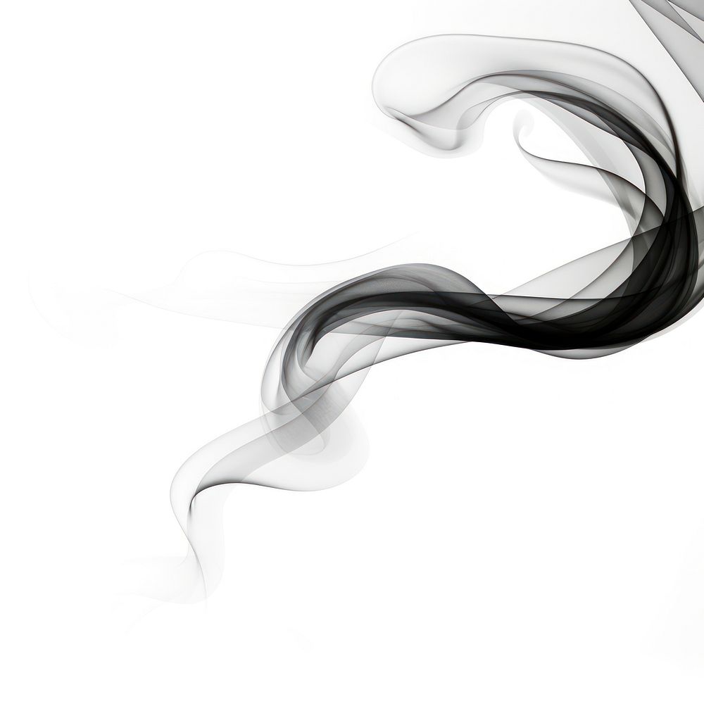 Abstract smoke of backgrounds shape black.