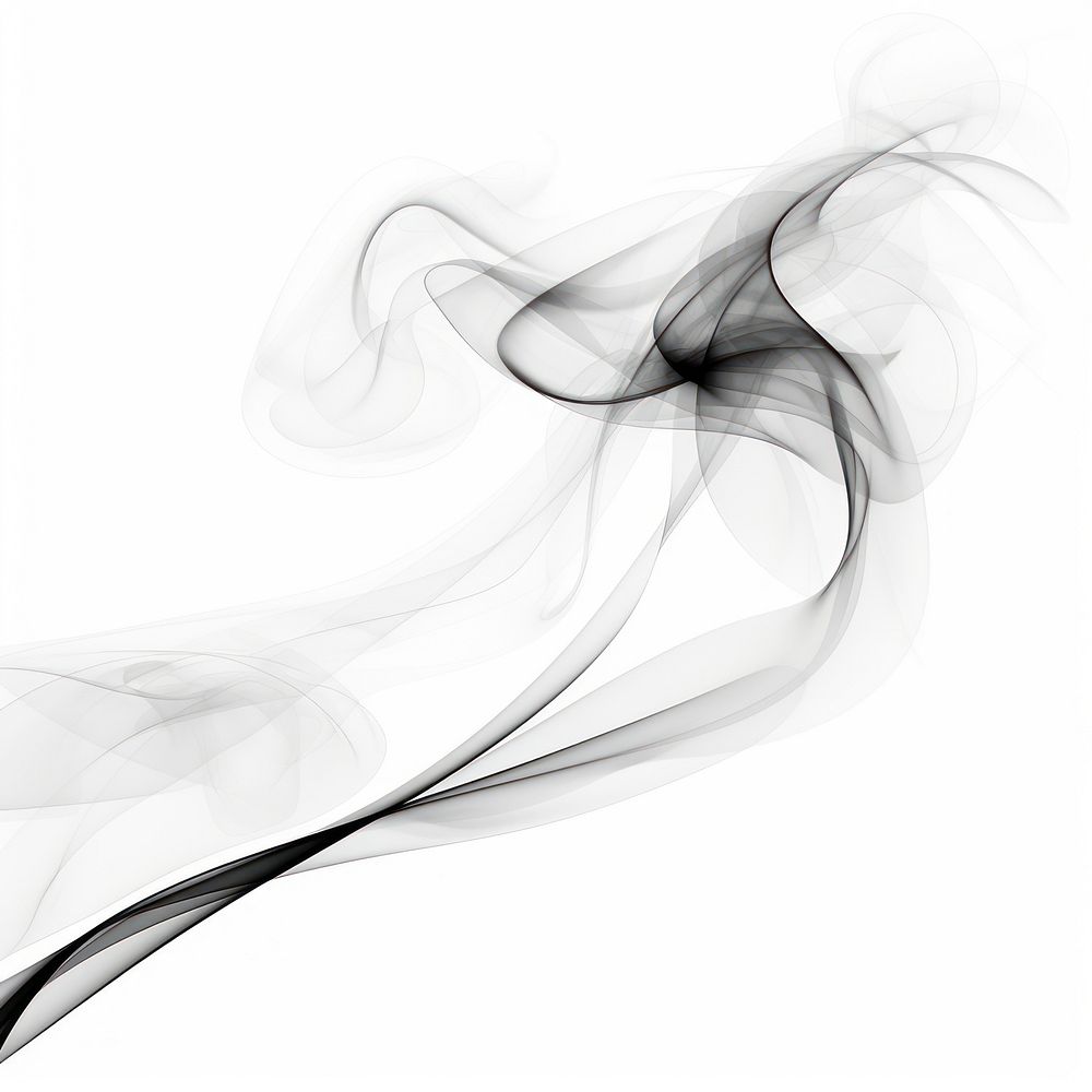 Abstract smoke of twist backgrounds shape white.