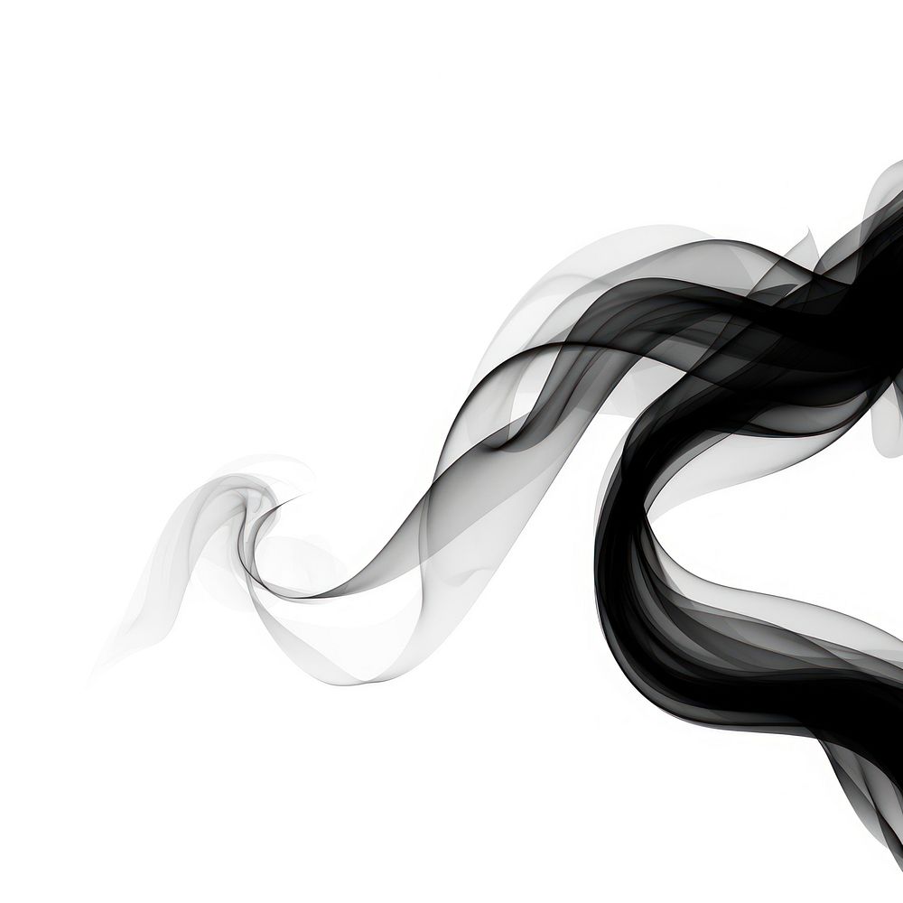 Abstract smoke of twist backgrounds shape black.