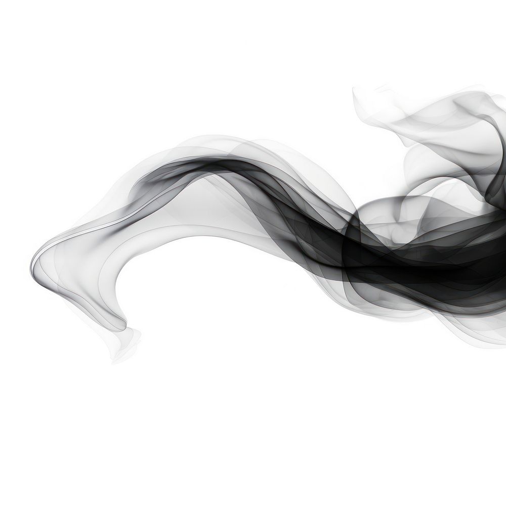 Abstract smoke of twist backgrounds black white.