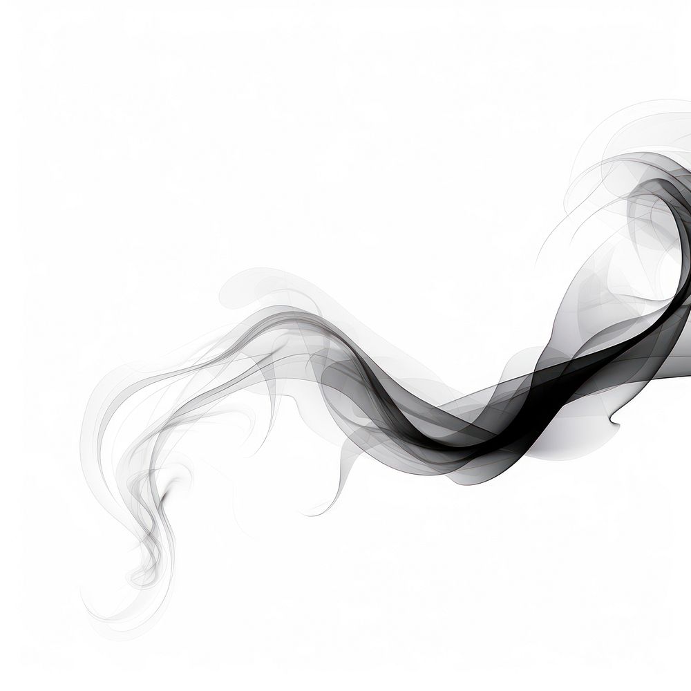 Abstract smoke of twisted backgrounds black white.
