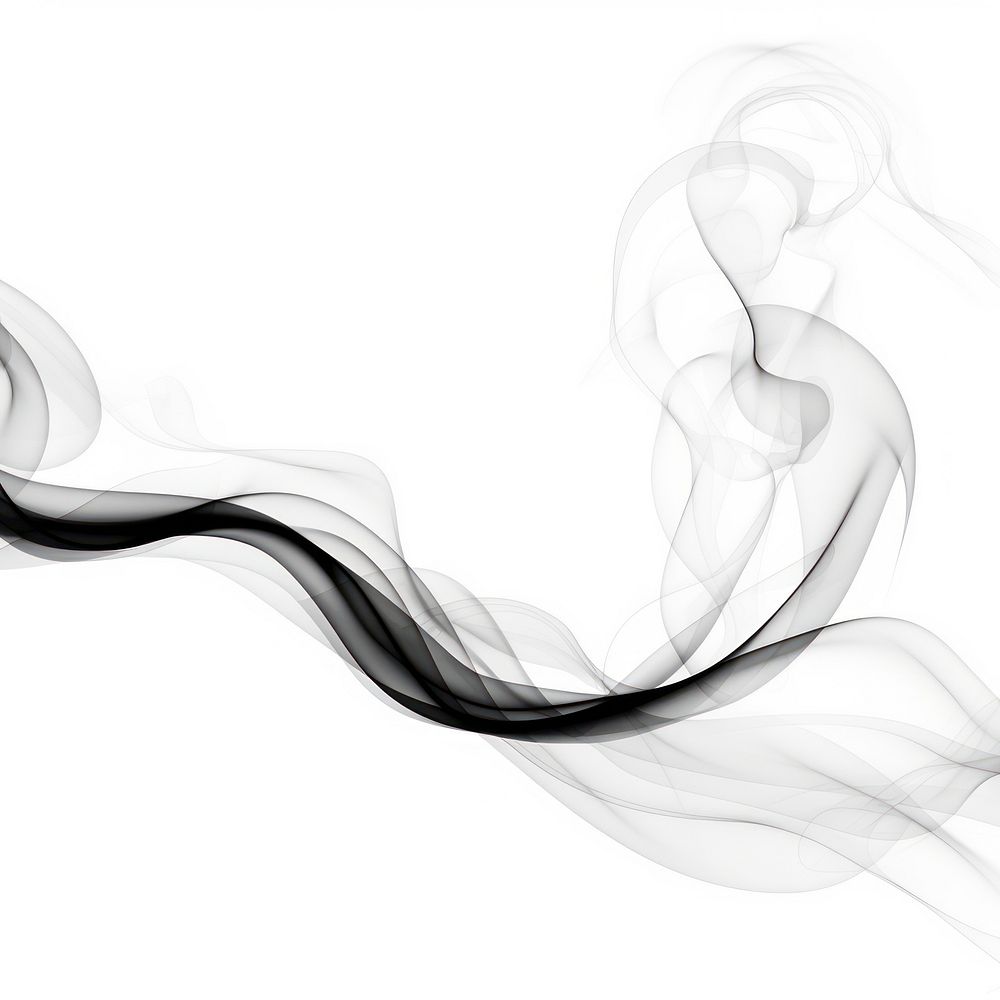 Abstract smoke of twisted backgrounds shape white.