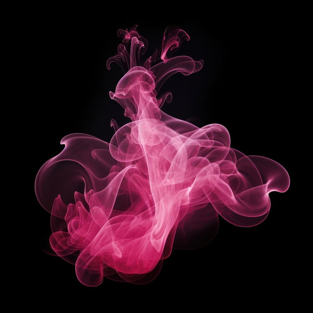 Abstract smoke of firework pattern purple pink.