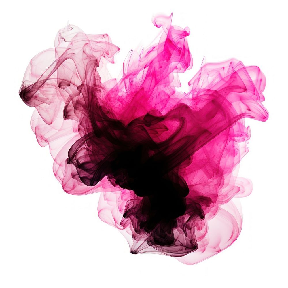 Abstract smoke of firework purple pink creativity.