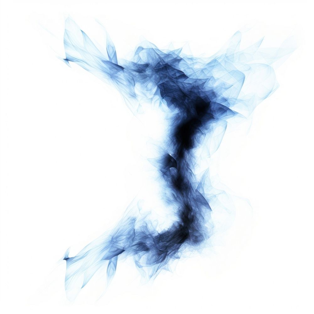 Abstract smoke of lightning blue white background textured.