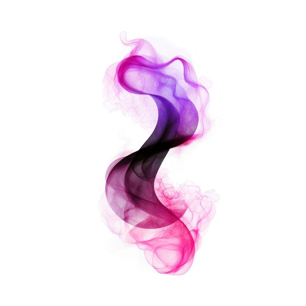 Abstract smoke of infinity purple pink white background.