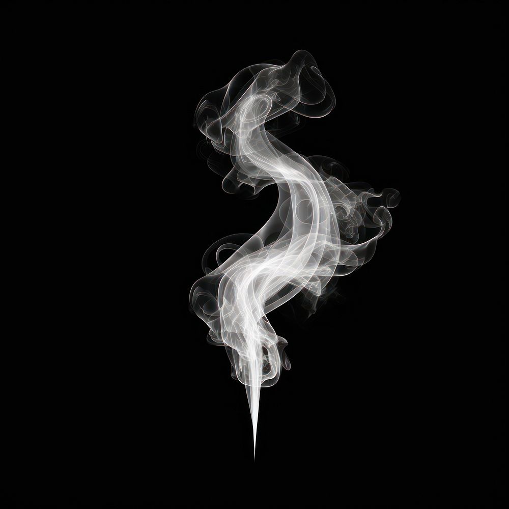 Abstract smoke of cross white monochrome chandelier.