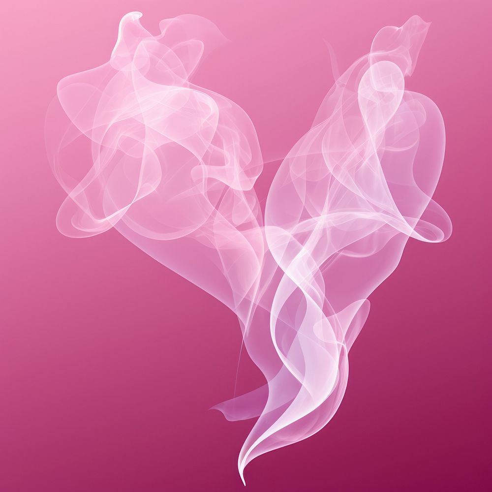 Abstract smoke of butterfly backgrounds purple pink.