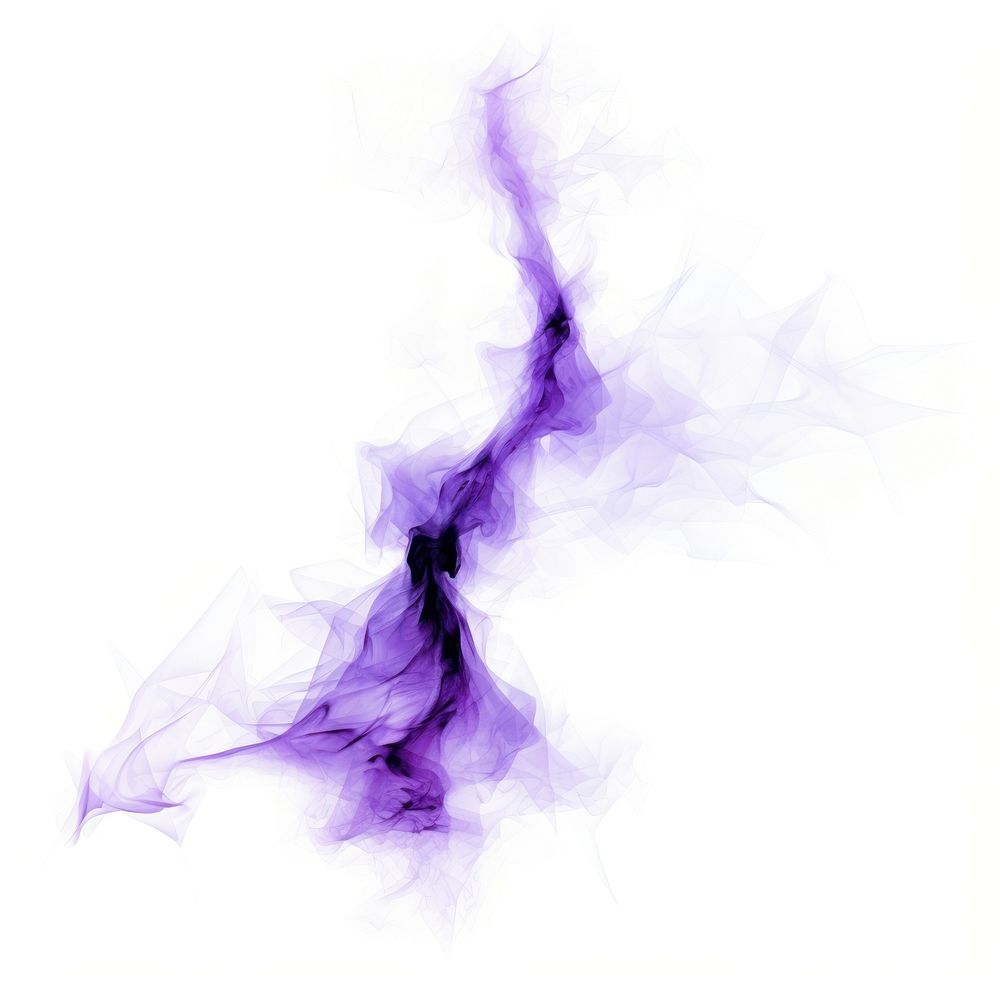 Abstract smoke of lightning purple violet white background.