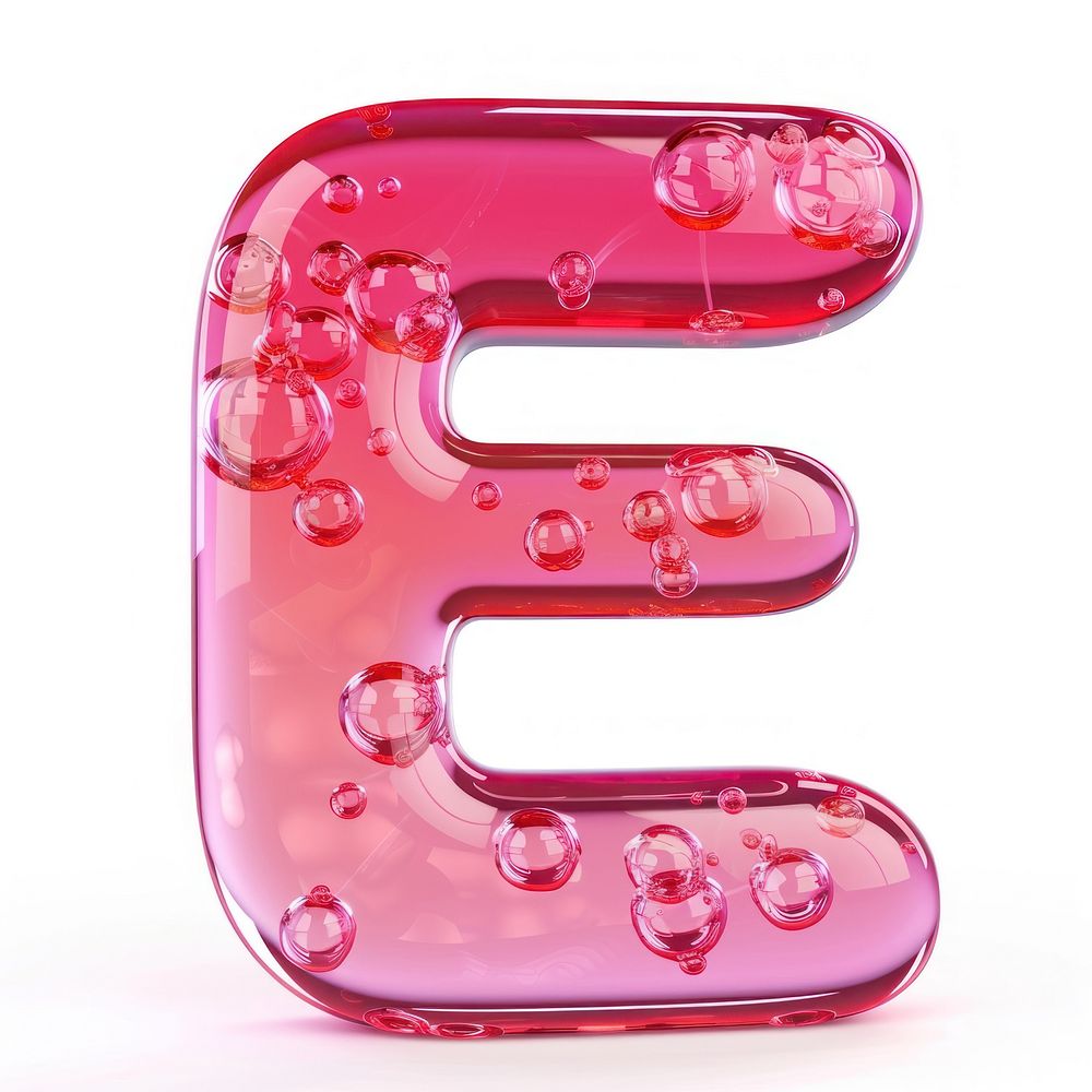 Letter E number symbol shape.