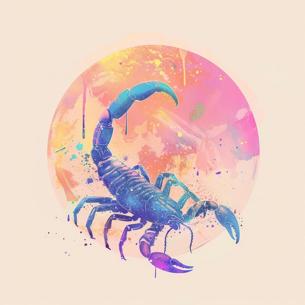 Scorpion lobster seafood animal.