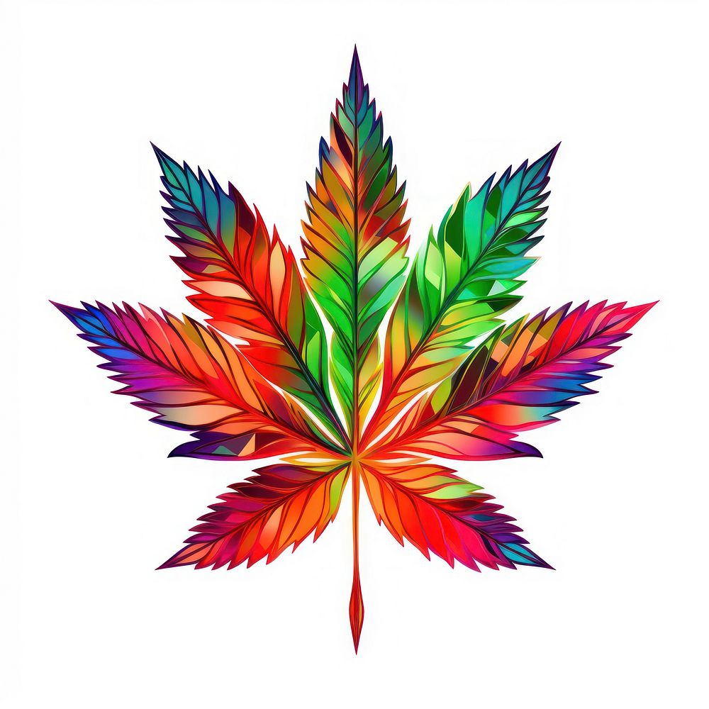Cannabis Leaf leaf cannabis abstract.