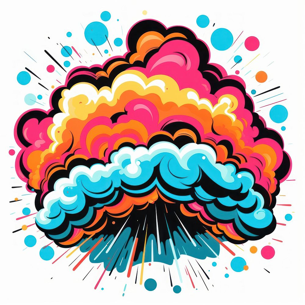 Cloud graphics cloud art.