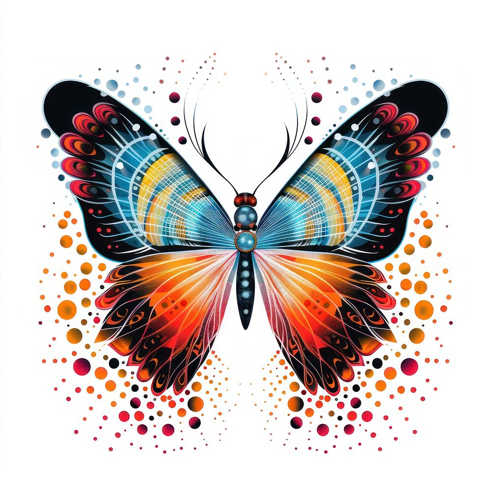 Butterfly graphics insect animal.