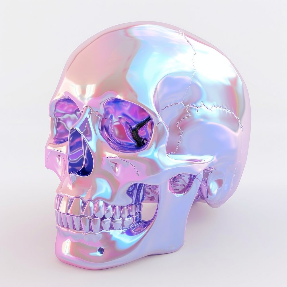 A human skull biology anatomy jewelry.