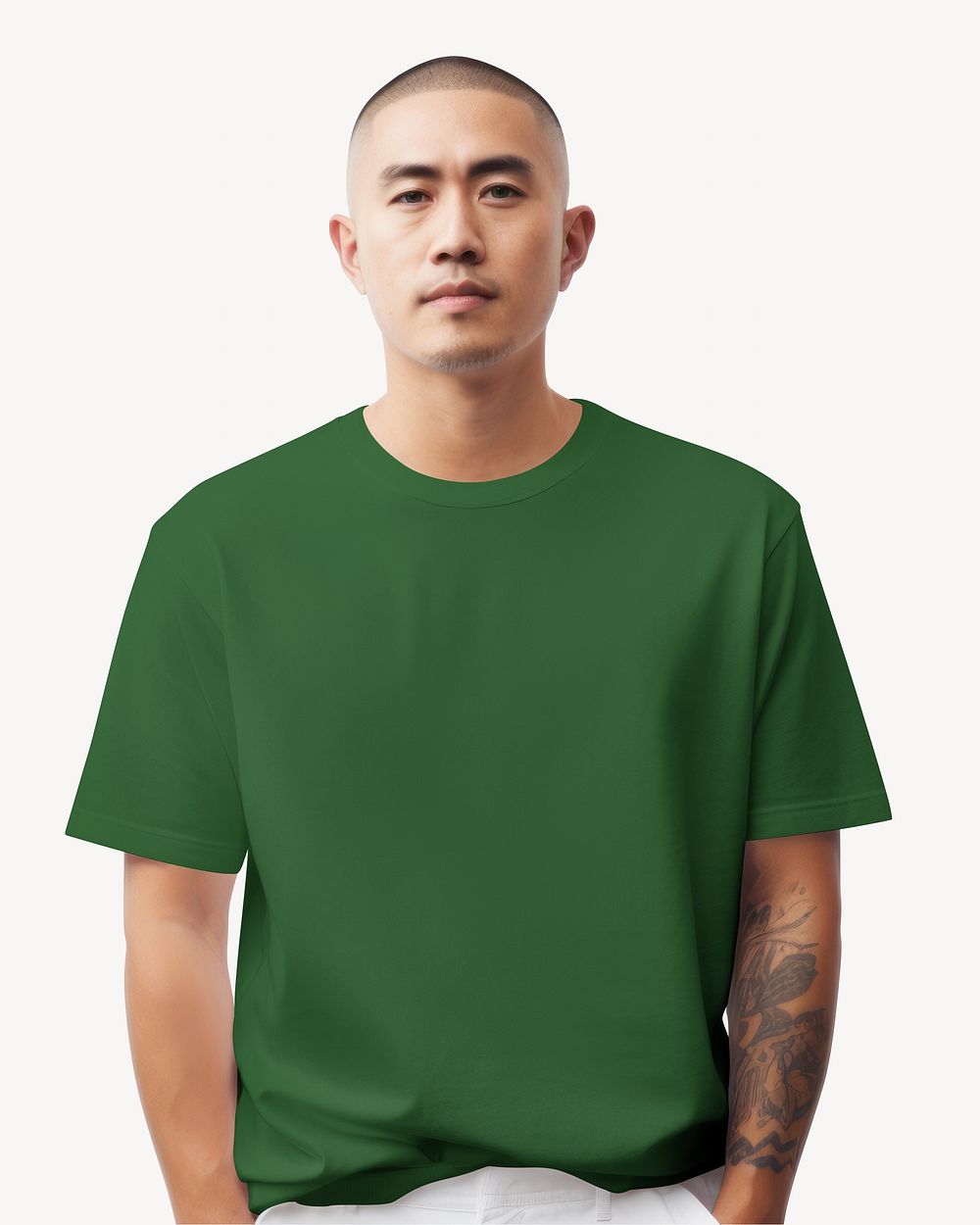 Green streetwear shirt, design resource