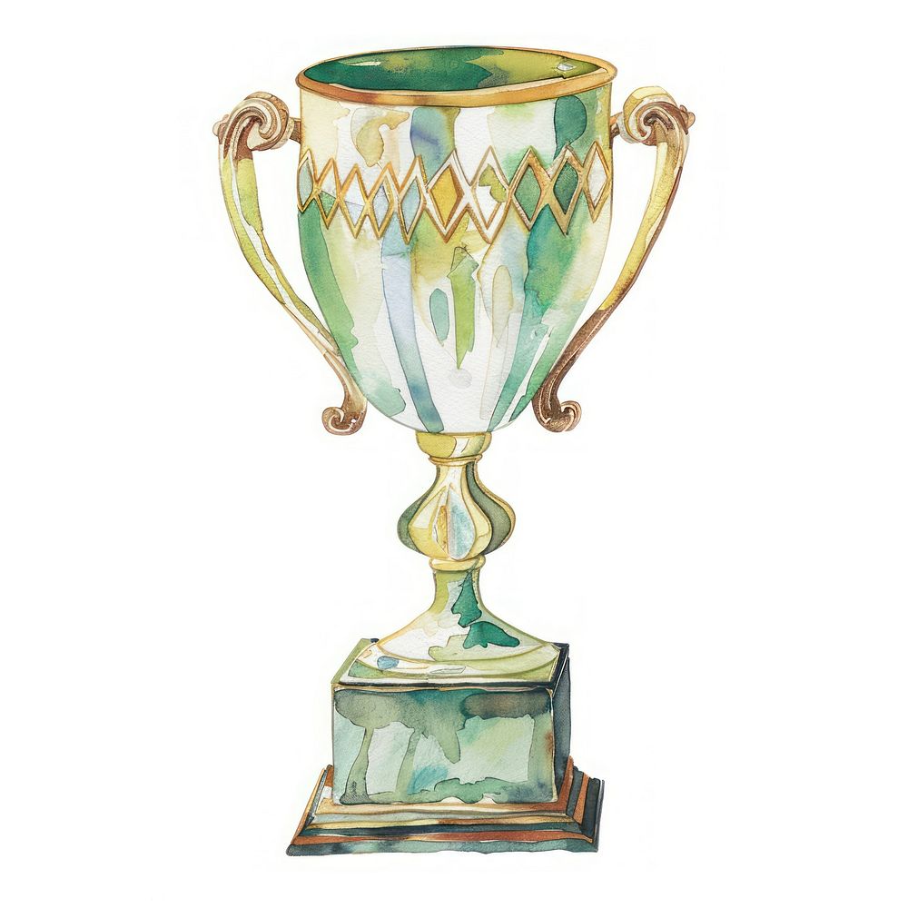Trophy trophy glass achievement.