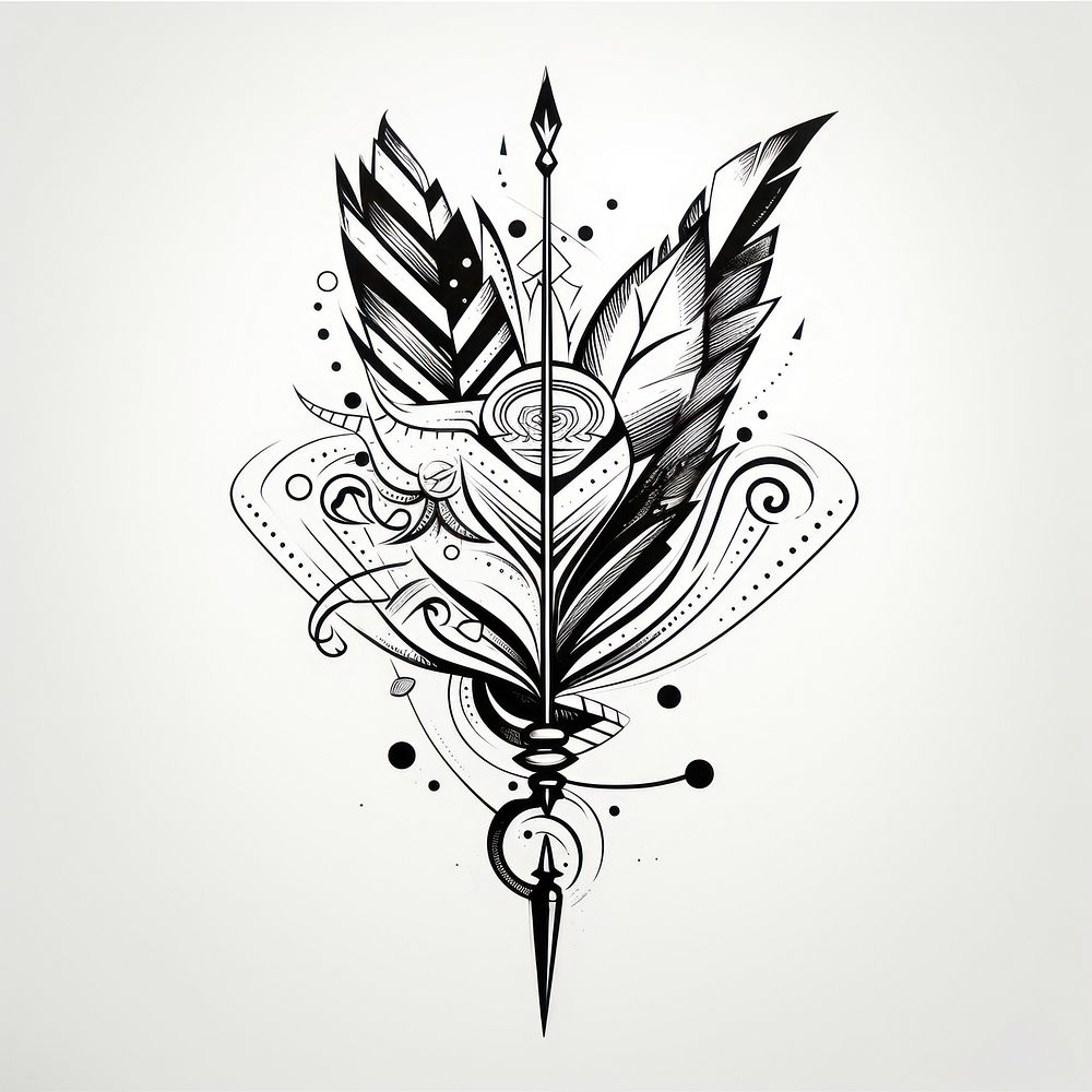 Bow and Arrow tattoo – Tattooed Now !