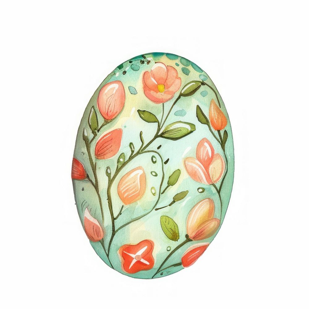Easter egg white background accessories creativity.