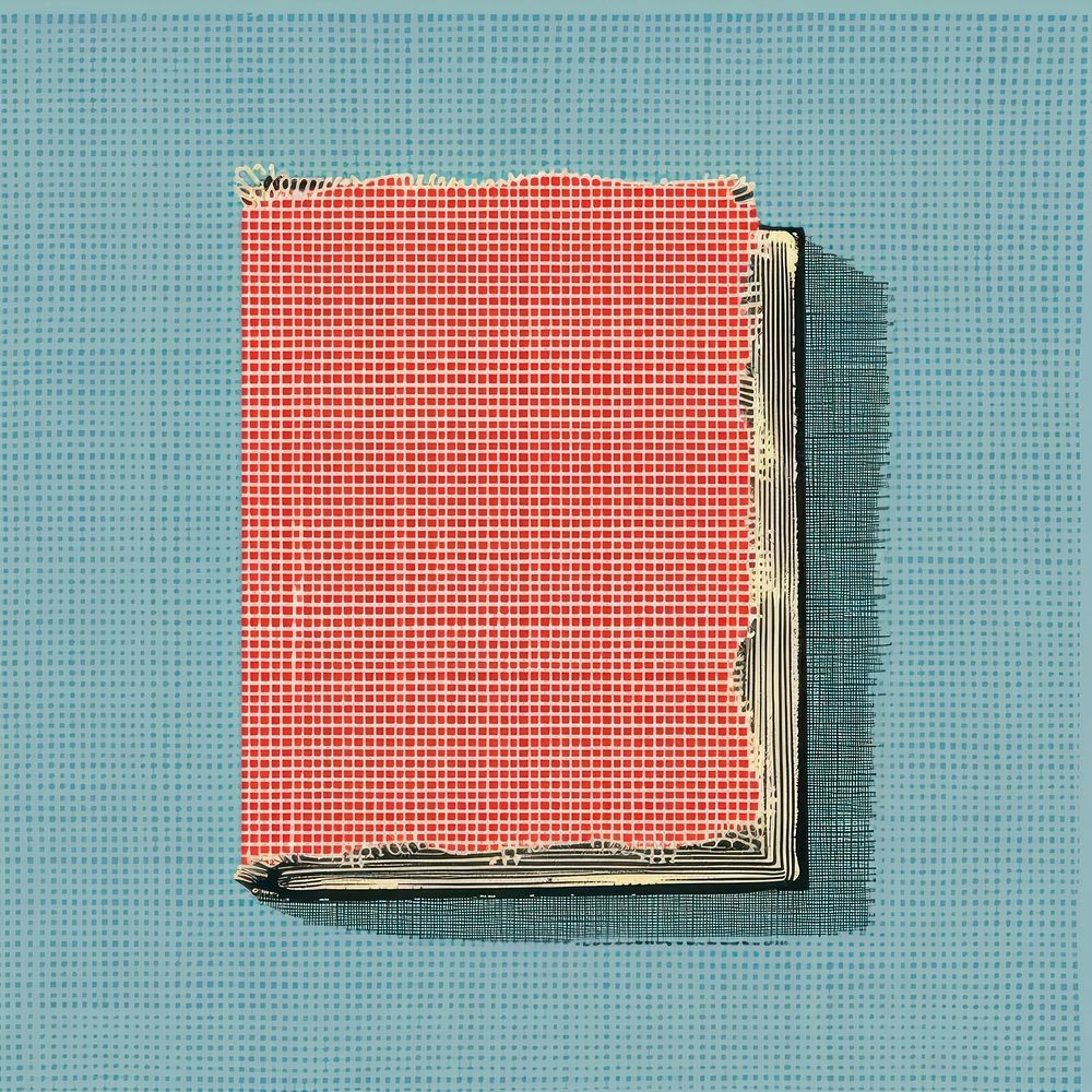 Cross stitch book canvas paper text.