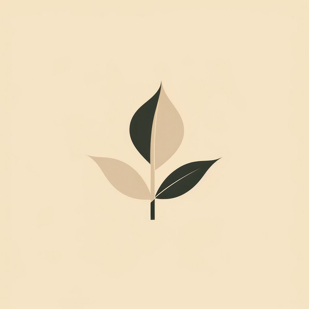Recycle icon leaf plant logo.