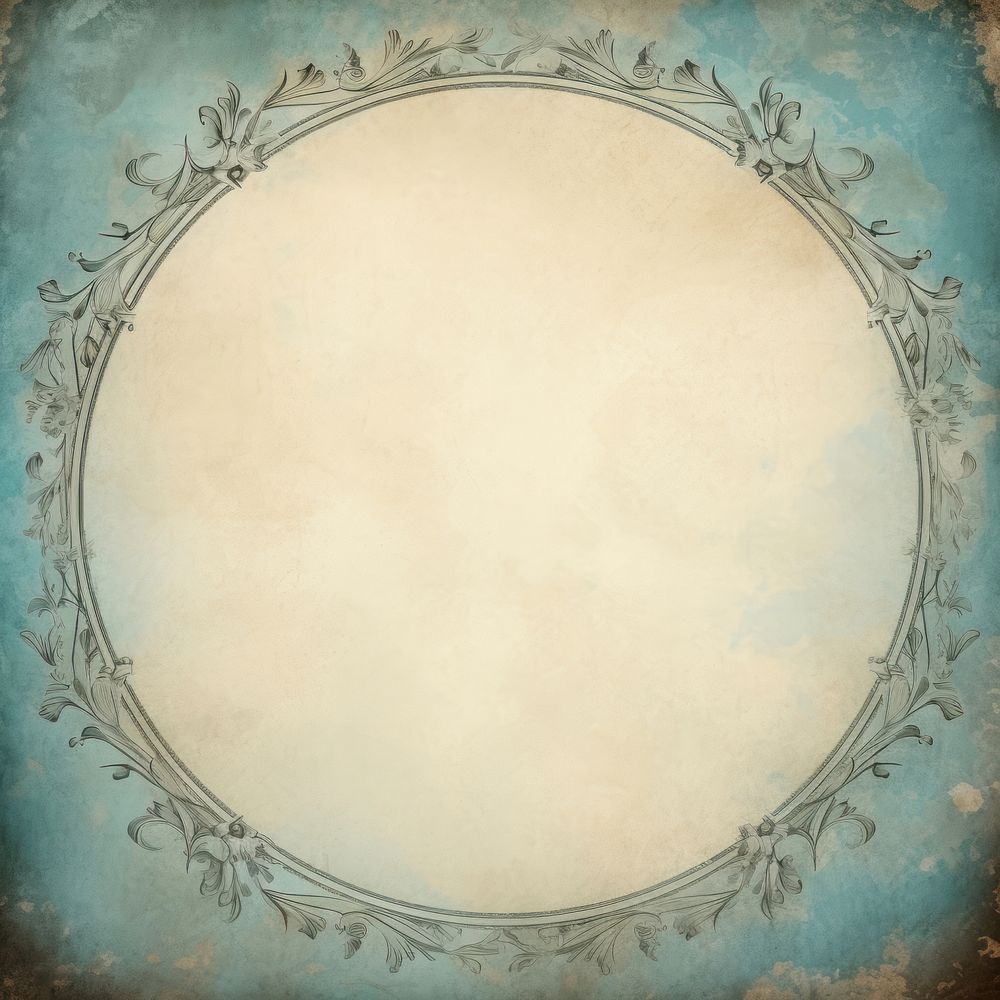 Victorian backgrounds circle frame.