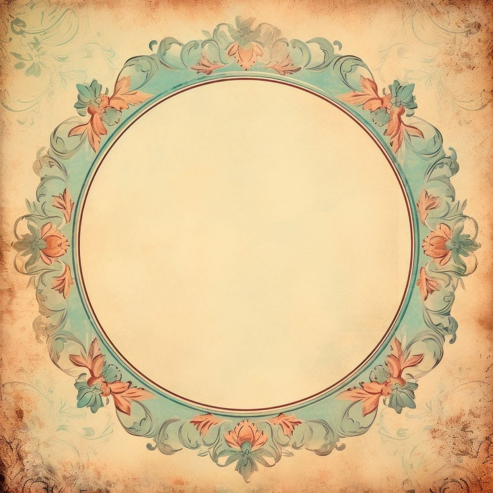 Victorian backgrounds circle paper.