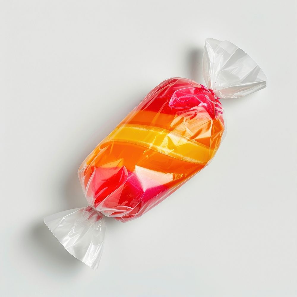 Candy in a wrapper confectionery food freshness.