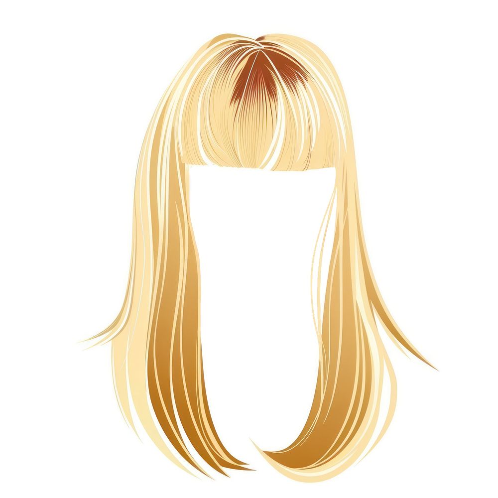 Hairstyle portrait blonde adult.