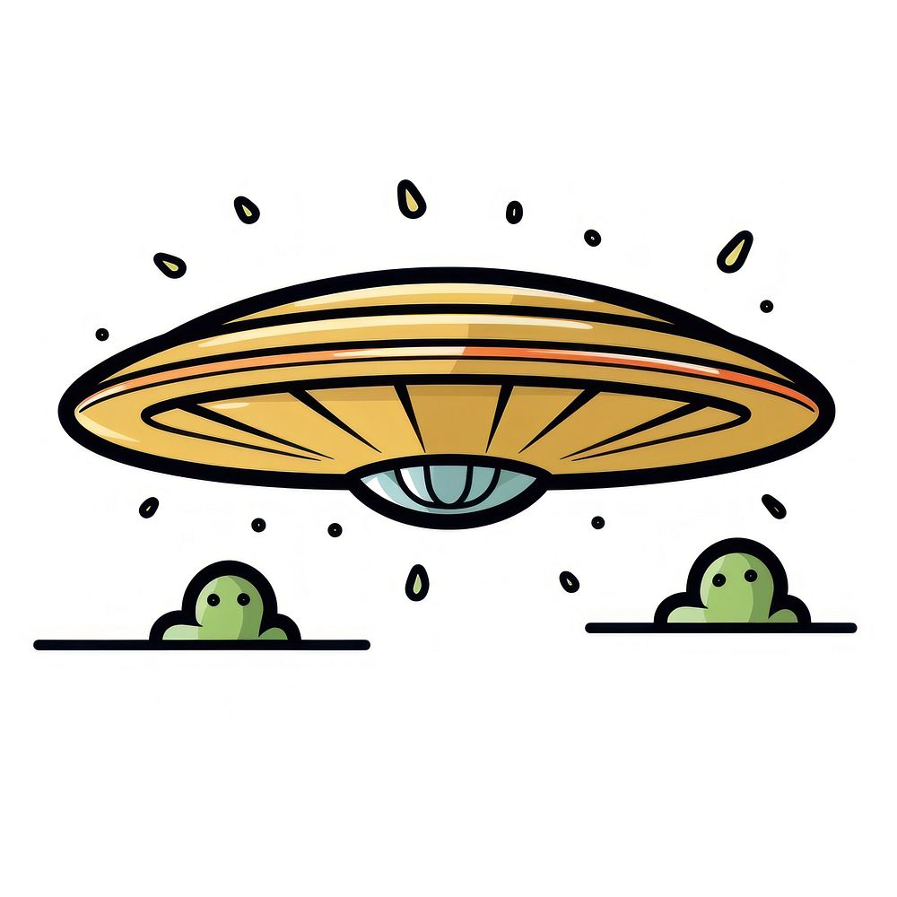 UFO Clipart cartoon transportation invertebrate.