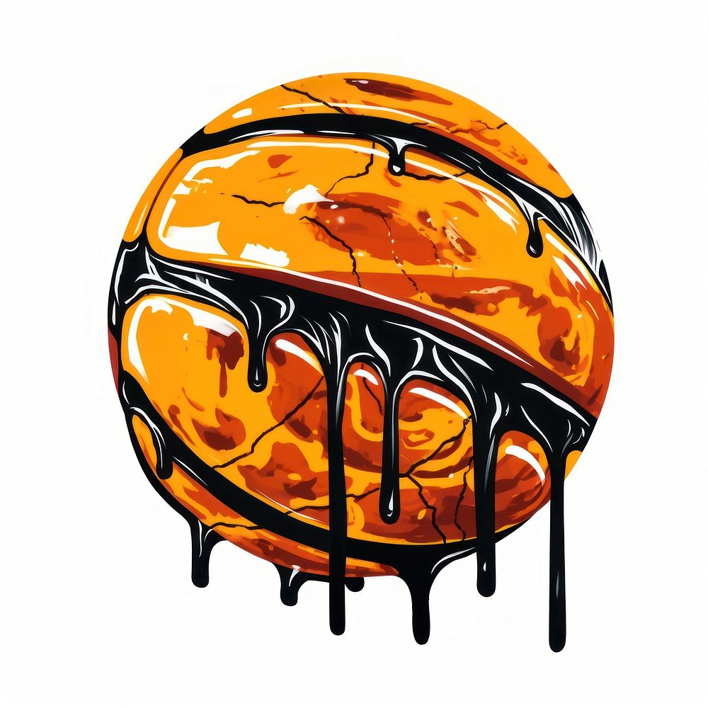 Graffiti basketball clothing cartoon apparel.