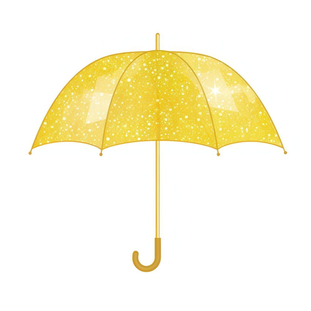 PNG Umbrella icon umbrella yellow shape.