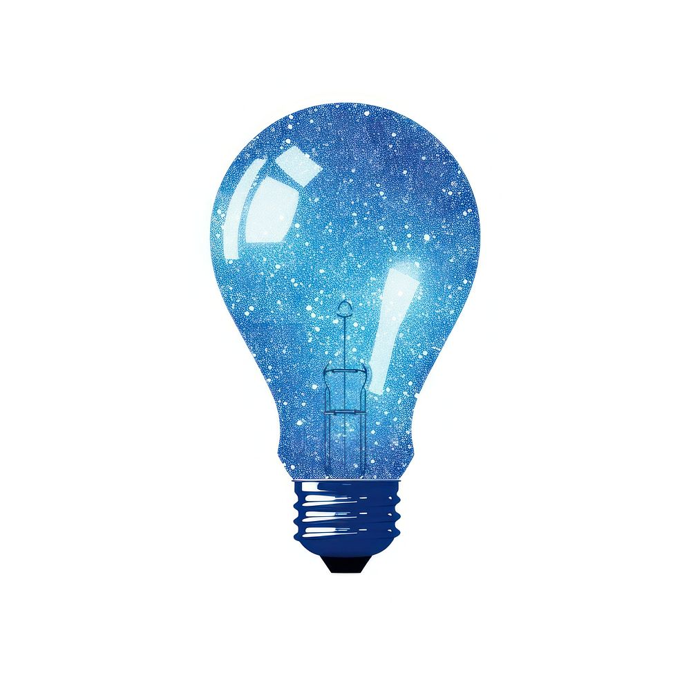 Light bulb icon light lightbulb blue.