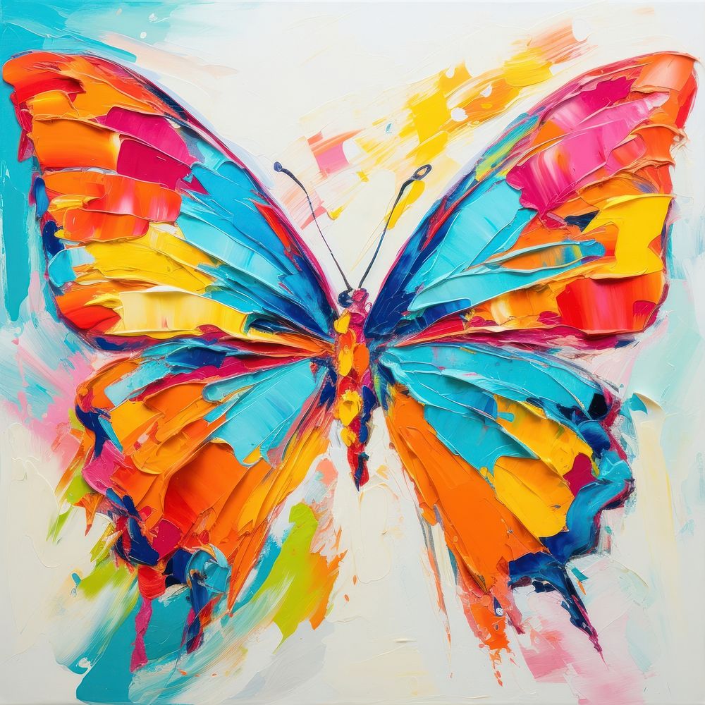 Butterfly painting butterfly art.