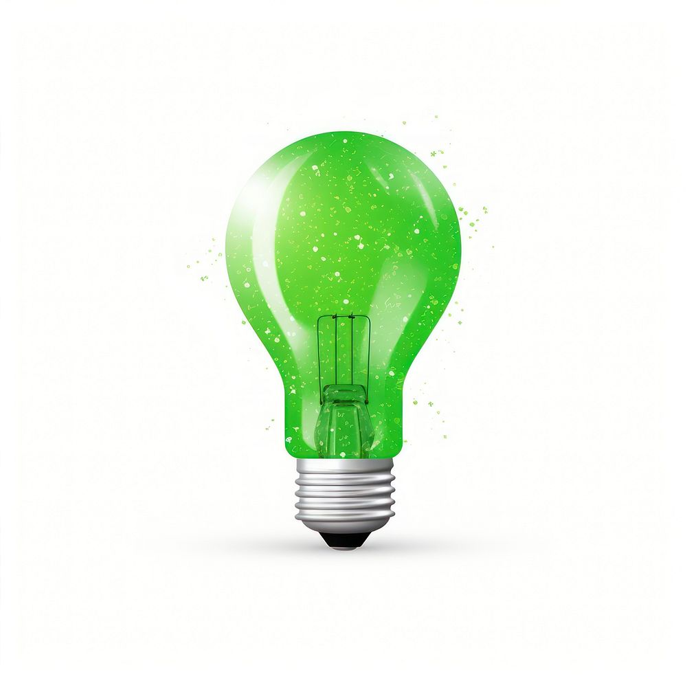 Light bulb icon light lightbulb green.