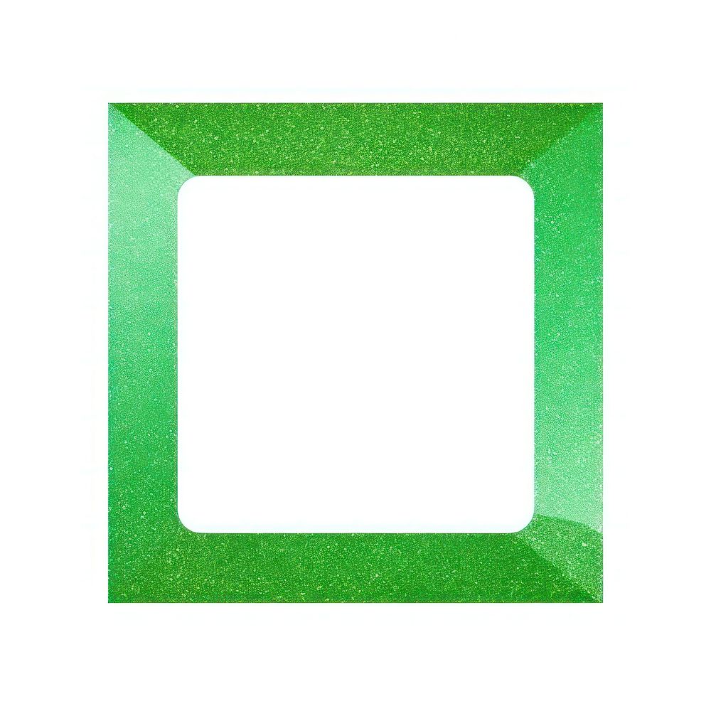 Square icon green backgrounds shape.