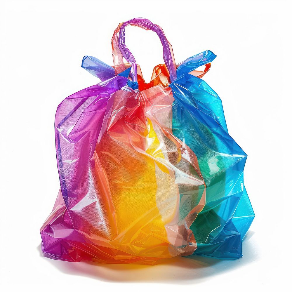 Shopping bag plastic white background | Premium Photo - rawpixel