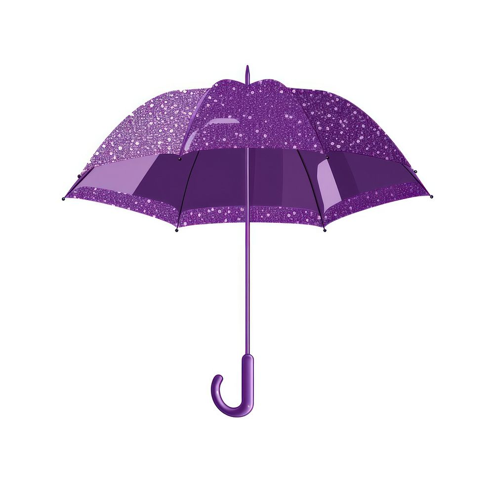 PNG Umbrella icon umbrella purple white background.