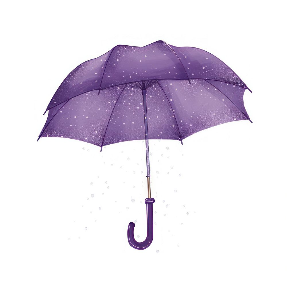 PNG Umbrella icon umbrella purple white background.